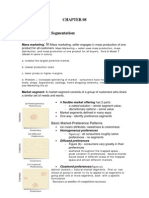 CHAPTER 08 Market Segmentation