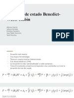 Ecuación de Estado Benedict-Webb-Rubin