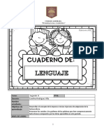 Cuaderno Actividades Lenguaje