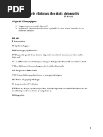 Aspects Cliniques Des États Depressifs Pr. Souki (1) - Copie