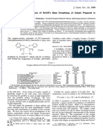 J. Soc.: Oxygen Adducts of Schiff's Base Complexes Cobalt Prepared in Solution