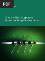 How The Best Corporate Venturers Keep Getting Better