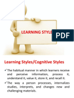 Learning Styles