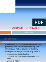 Airport Drainage: by Srinivas