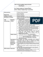 「Energy Conservation in Cement Plant」: （implemented by Taiheiyo Engineering Corporation）