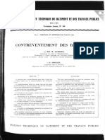 Annales ITBTP N°149 - Contreventemetn Des Bâtiment - Albiges-Goulet 1960 PDF