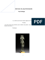 Les Silences Du Psychanalyste PDF