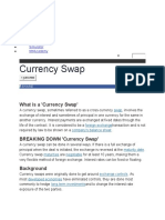 What Is A 'Currency Swap'