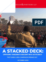 A Stacked Deck: Opposing Tanzania's Descent Into Autocracy