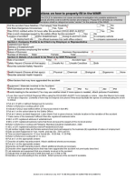 Instructions On How To Properly Fill in The WAIR