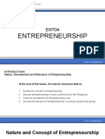 ENT04 Introduction To Entrepreneurship