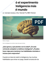 Qué Reveló El Experimento Sobre La Inteligencia Más Grande Del Mundo Mosley 20