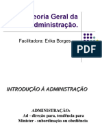 TGA - Teoria Geral Da Administração