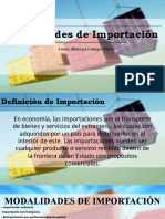 10 Modalidades de Importación