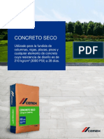 Concretos Seco Cemex