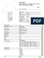 Product Data Sheet: Impulse Relay iTL - 1P - 1NO - 16A - Coil 110 VDC - 230... 240 VAC 50/60Hz