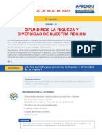 Difundimos La Riqueza Y Diversidad de Nuestra Región