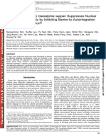 Kim Seong Hoon Et Al 2012 - Brazilin Isolated From Caesalpinia Sappan Suppresses Nuclear