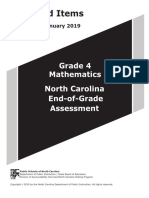 Eog Grade 4 Mathematics Released