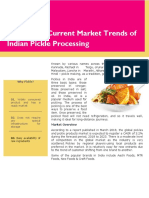 Current Market Trends of Indian Pickle Processing