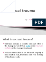 Occlusal Trauma: Nget Rattana