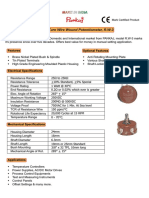 Single Turn Wire Wound Potentiometer, R.W-3: Make in India Make in India