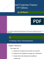 Int Finance - Exchange Rate