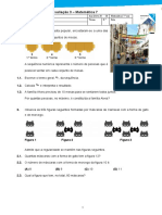 Proposta de Teste 7.º Ano-Janeiro