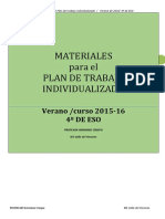 4º - Materiales para El PTI - Verano2016