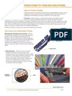 Introduction To Tooling Solutions: TE Connectivity. The Leader in Crimp Quality