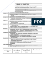 Test de Discapacidad Barthel