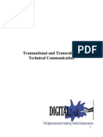 Transnational and Transcultural Technical Communication