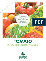 International Tomato 2015-2016 International Markets Booklet