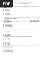 Ejercicios de Subneteolistos2 PDF