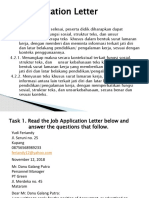 Presentation 4 Job Application Letter