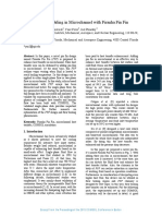 Single-Phase Modeling in Microchannel With Piranha Pin Fin