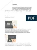 Cómo Usar Una Caja Registradora PDF