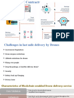 Challenges in Last Mile Delivery by Drones