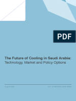 The Future of Cooling in Saudi Arabia:: Technology, Market and Policy Options