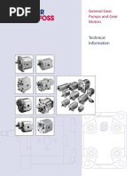 Technical Information: General Gear Pumps and Gear Motors