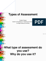 S2-D1-Types of Assessment