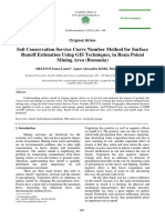 Soil Conservation Service Curve Number Method For Surface Runoff Estimation ROMANIA