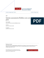 Seismic Assessment of Hollow Core Concrete Bridge Piers: Research Online