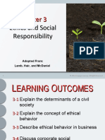 Ethics and Social Responsibility