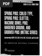 ASME B18 8 100M 2000 Spring Pins