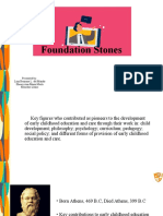 Foundation Stones: Presented By: Linn Benzone L. Del Mundo Sheery Ann Marin Merle Menchee Llame