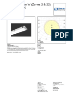 FGN LED Type 'N' (Zones 2 & 22) - 42W - 5000K: FGN-Line Hazardous Area