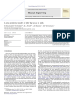 A New Predictive Model of Lifter Bar Wear in Mills PDF