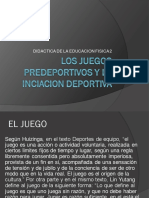 Los Juegos Predeportivos y La Inciacion Deportiva