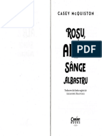 Rosu, Alb Si Sange Albastru - Casey McQuiston